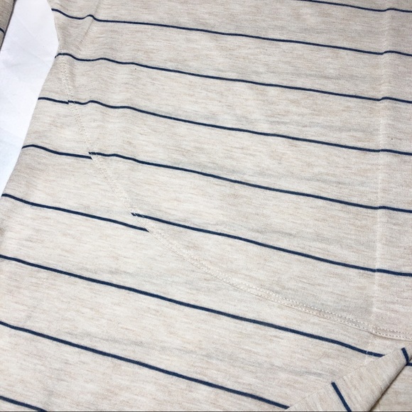 Gibson Latiner longslleeve Striped top Sz M - Picture 5 of 9